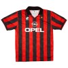 Officiële Voetbalshirt AC Milan 1994-95 Thuis Retro - Heren